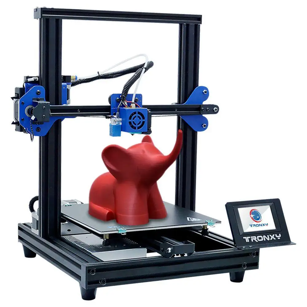 Billig TRONXY XY-2 Pro 3D Drucker Verbesserte Bauen Platte 255*255*260mm Auto Nivellierung Sensor Semi-Montiert Metall Rahmen Power
