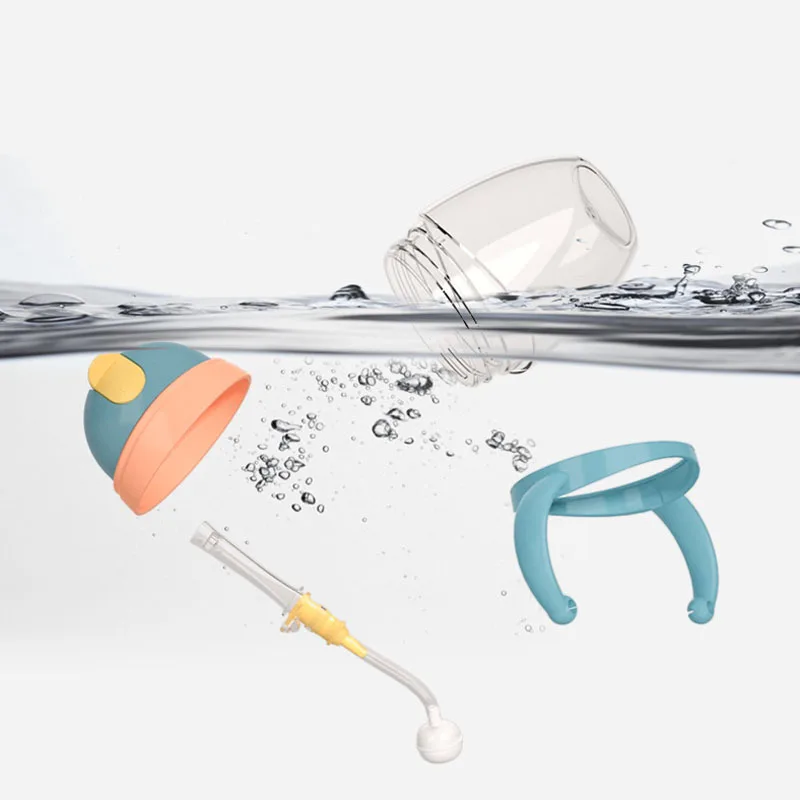 Чашка для грудного вскармливания с утиным горлом 240 мл обучающая бутылочка