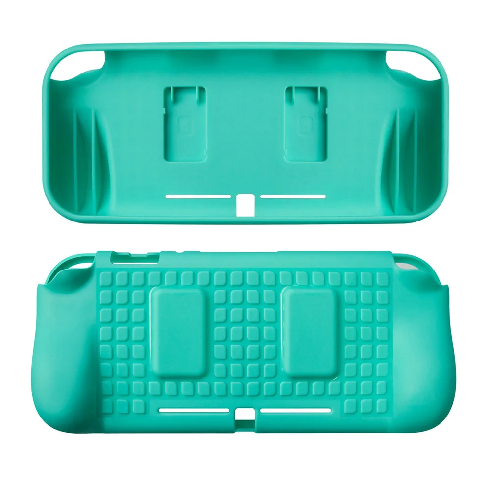 Защитный чехол Mini NS Switch Lite из ТПУ для Nintendo DOS Switch Console Shell чехол с защитой от царапин Пылезащитная прозрачная пленка с кристаллами - Цвет: green