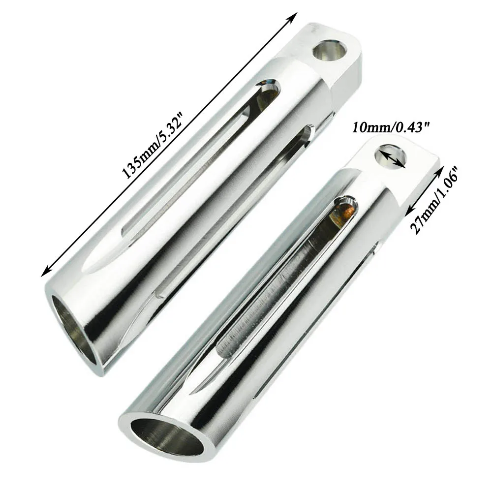 Мотоциклетные алюминиевые колышки для ног с ЧПУ Мужская подставка Harley Touring Sportster