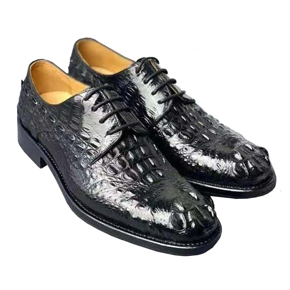 

ouluoer men dress shoes men formal shoes men crocodile shoes men crocodile leather wedding shoes male new fashion