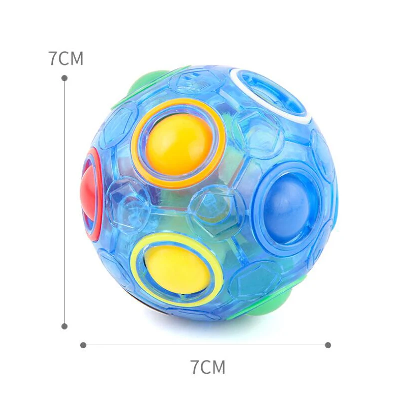 

Antistress Cube Rainbow Ball Puzzles Football Magic Cube Educational Learning Toys for Children Adult Kids Stress Reliever Toys