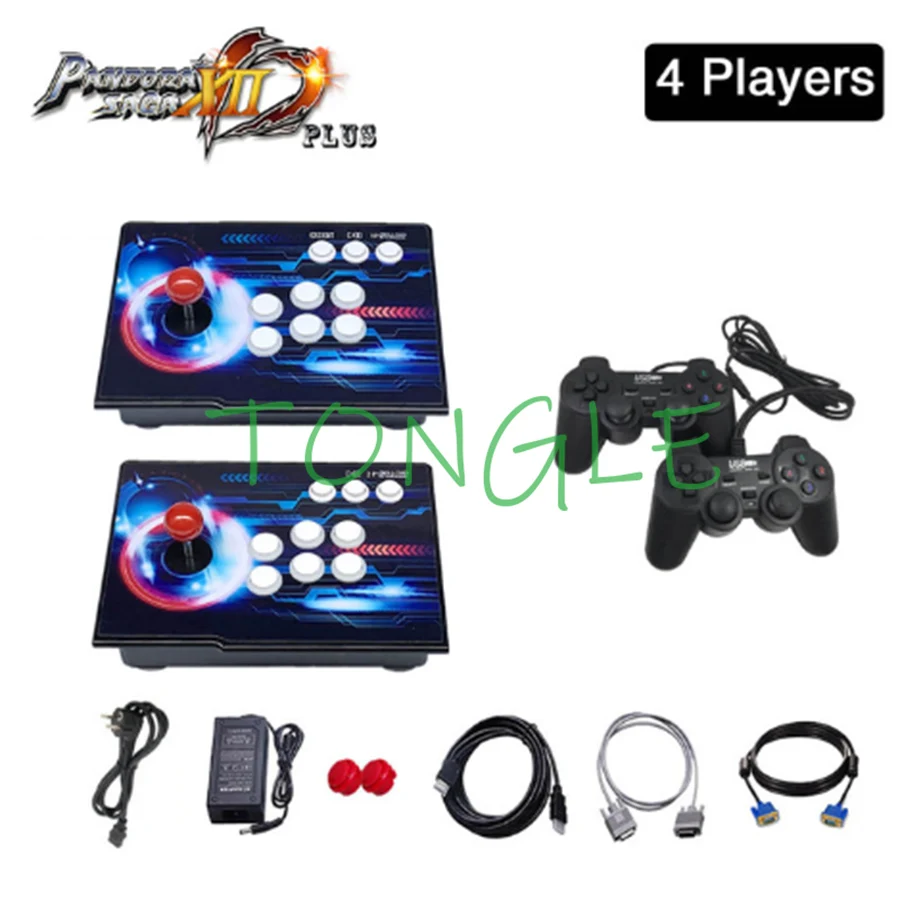 Игровая Ретро консоль Pandora Сага Box 12 plus 3188 в 1 с функцией экономии и нулевой