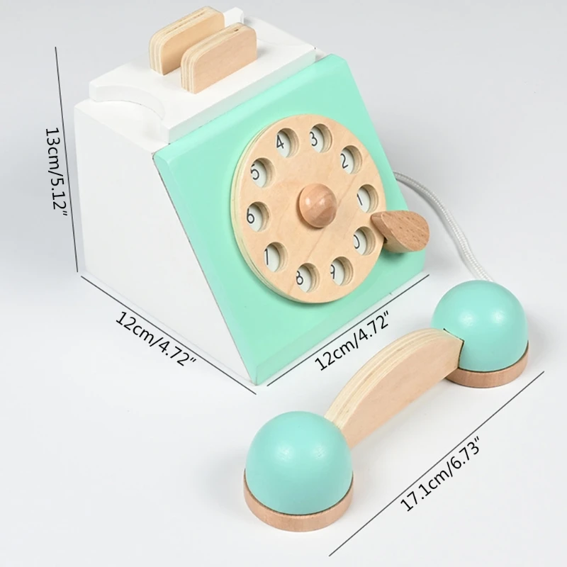 

Rotary Telephone Decor Creative Retro Decorative Phone Model Telephone Wall Decoration Model Home Desk Decoration H055