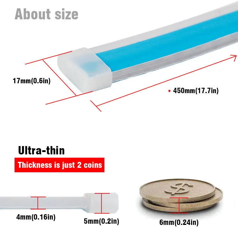 Автомобильные дневные ходовые огни Светодиодные ДХО тюнинг автомобилей лента с