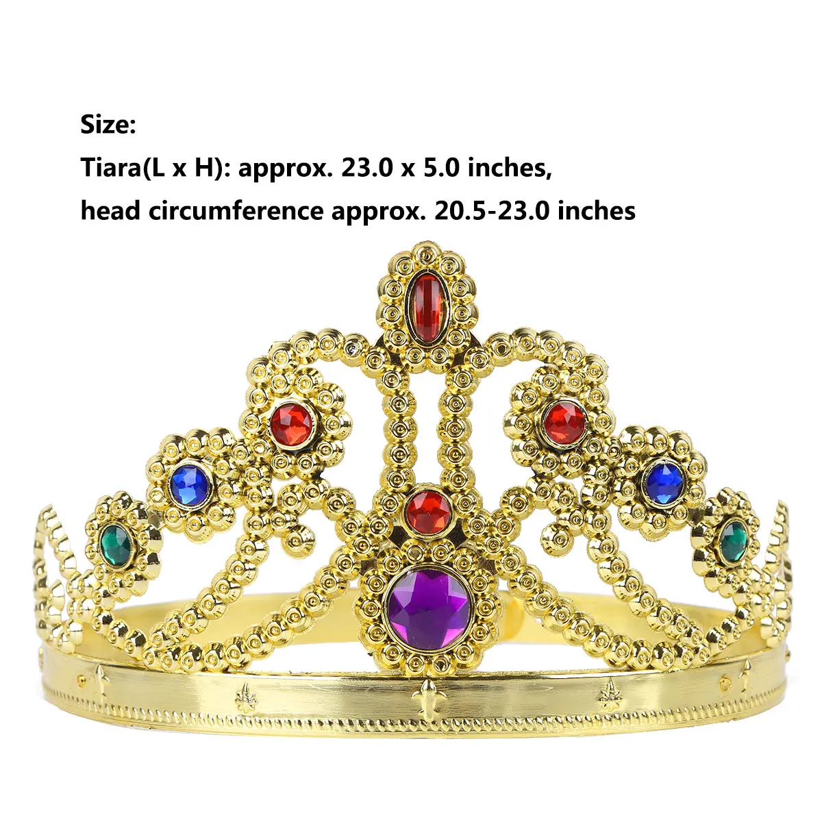 Набор из 4 королевских коронок и королева принцесса тиара ювелирный костюм