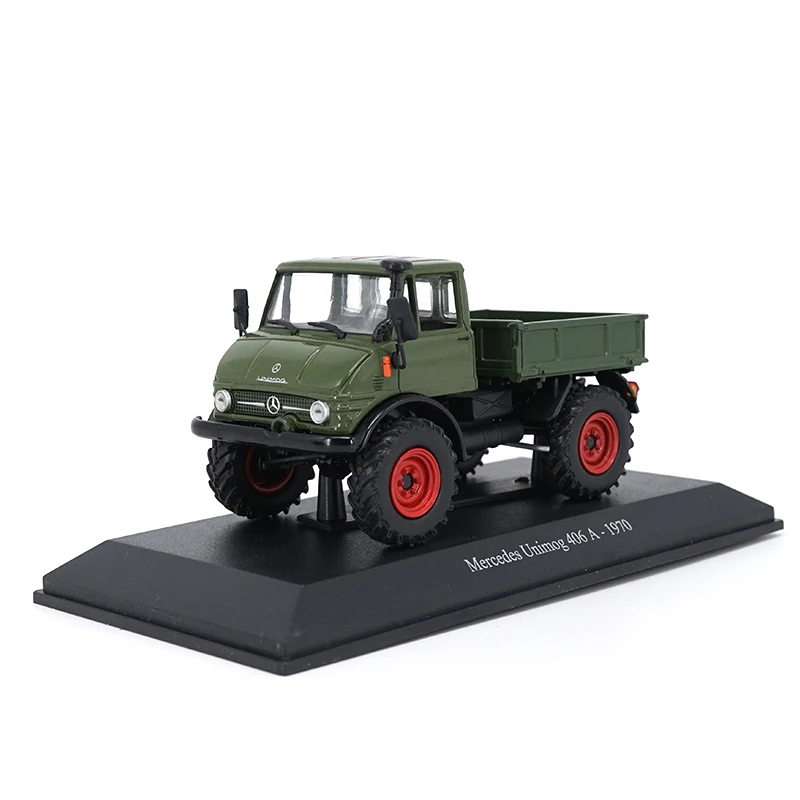 Высокая симуляция 1/43 масштаб сплава Unimog 406A 1970 грузовик Литой автомобиль модель