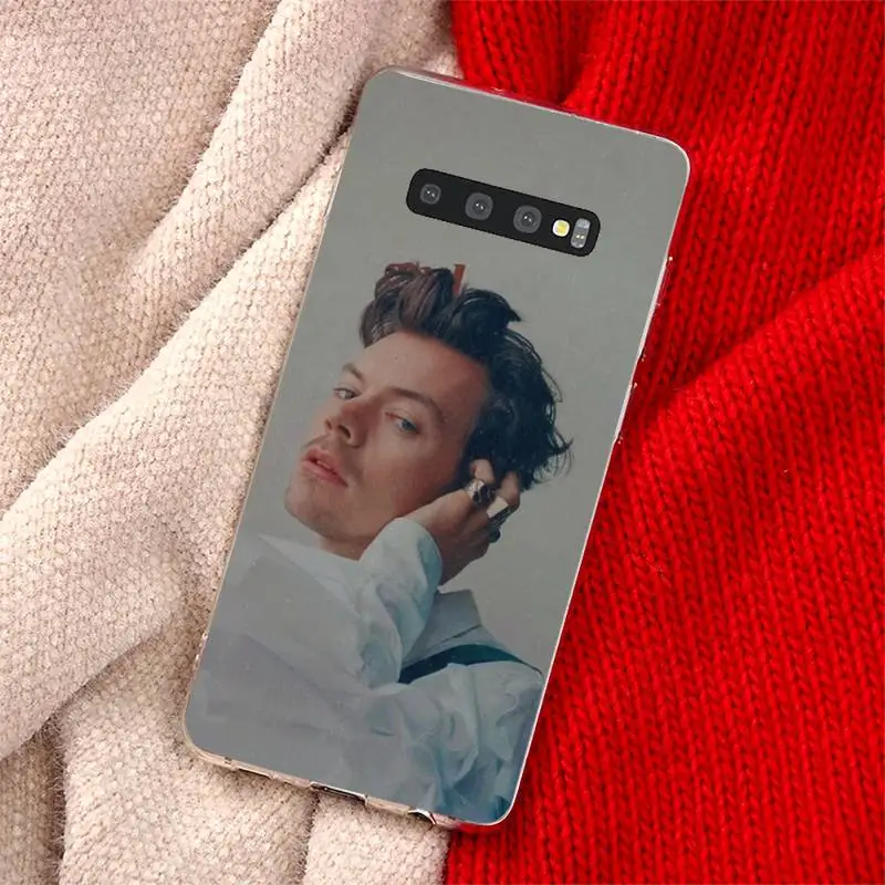 

Harry Styles Phone Case Transparent for Samsung A71 S9 10 20 HUAWEI p30 40 honor 10i 8x xiaomi note 8 Pro 10t 11
