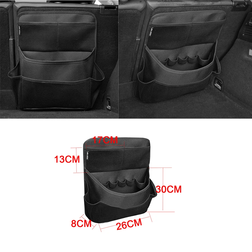 Автомобильный багажник органайзер на заднее сиденье сумка для хранения Jeep Wrangler TJ