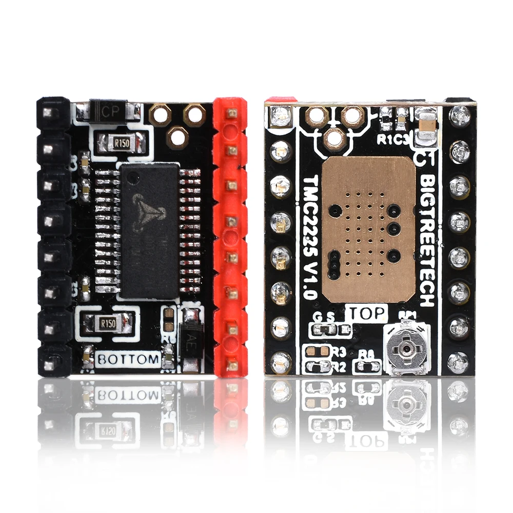 Драйвер BIGTREETECH TMC2225 V1.0 UART для шагового двигателя детали 3D-принтера TMC2208 платы