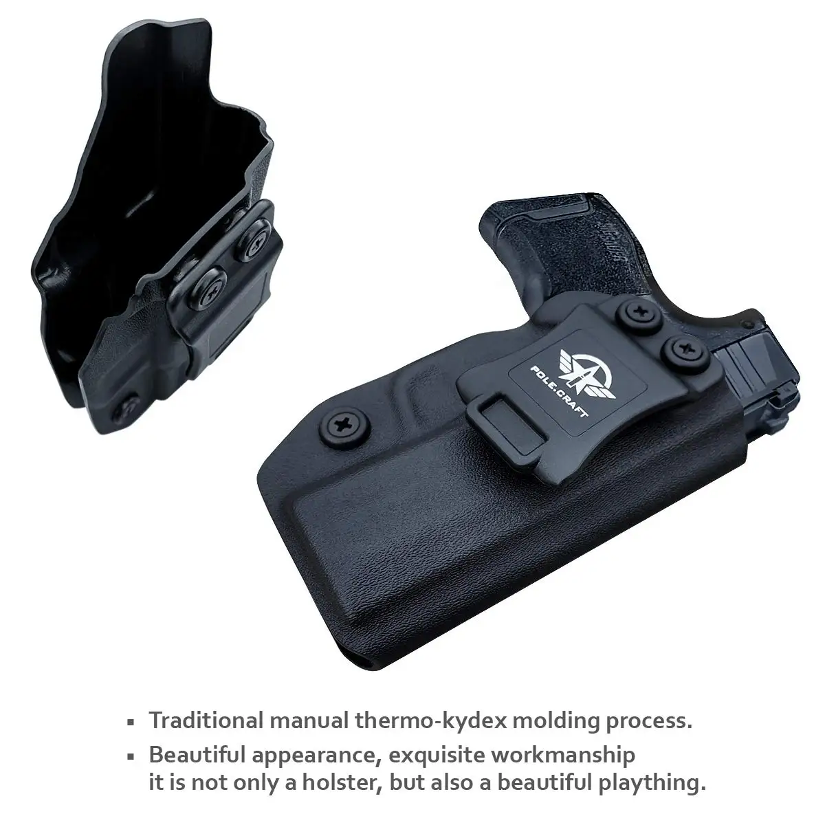 Кобуры Sig P365 кобуры IWB Kydex под заказ: Sauer / SAS пистолетный внутренний пояс скрытый