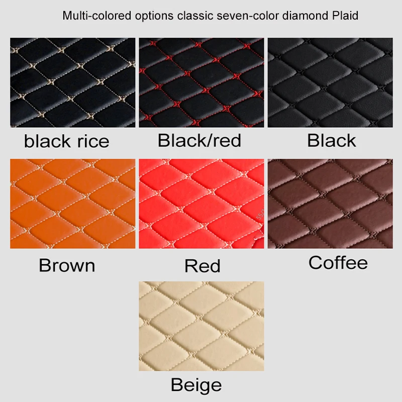

High quality artificial leather Custom car trunk mat for tesla model 3 S Model X Y car Accessories carpet alfombra
