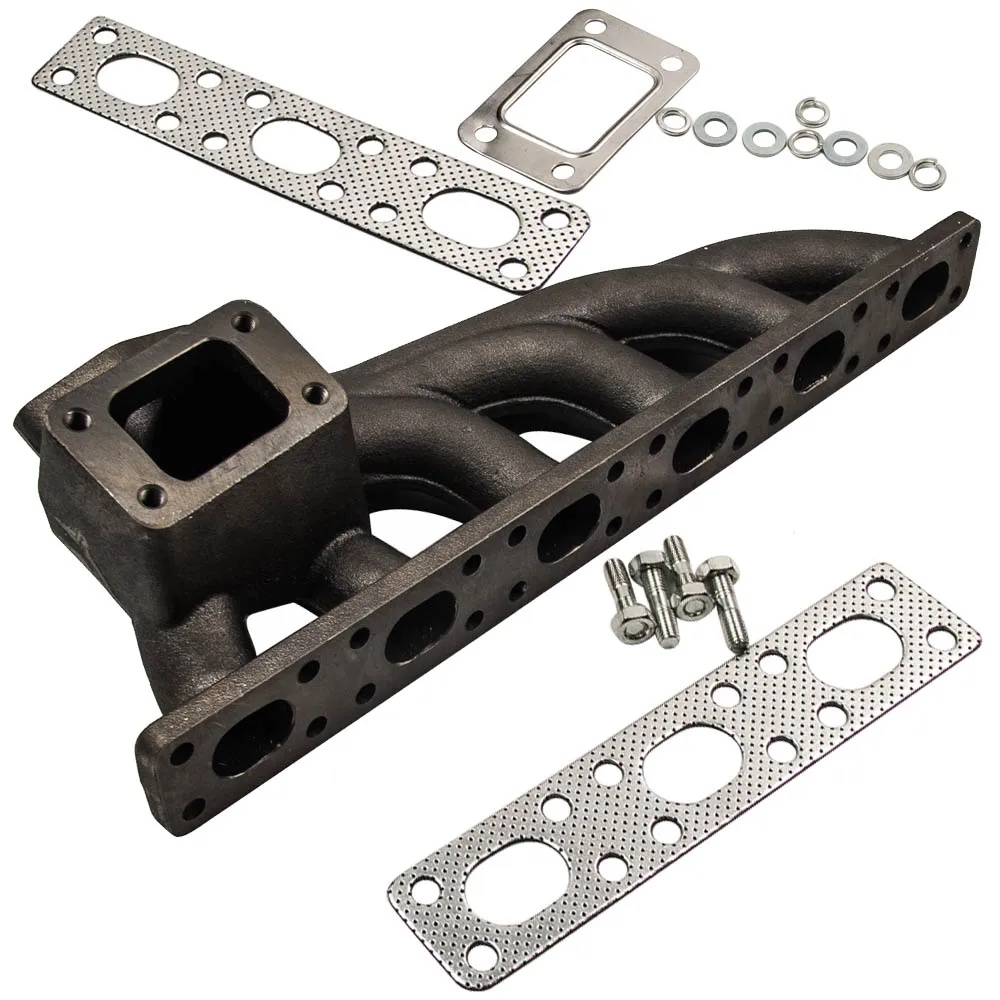 Выпускная труба для BMW E36 325i M50B25 / M50TU B25 323i 323ti M52B25 M50 B20 цилиндра двигателя 6 T3 турбо