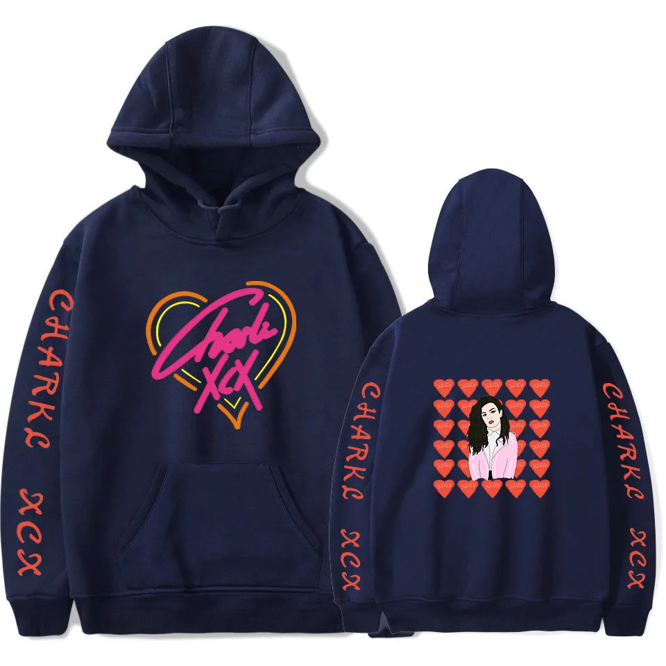 

2020 casual Suitable Charli XCX Hoodies Men Women print Sweatshirts Charli XCX Hoodie Women Autumn pullovers Fashion Hoody
