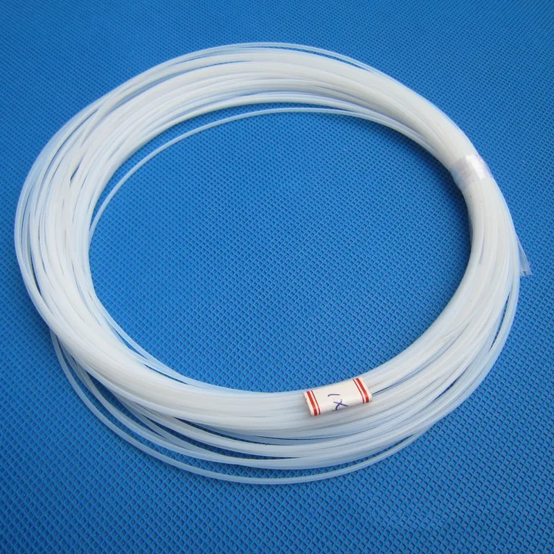 Tubo de PTFE suave, tubos finos, aislamiento de manga anticorrosiva ID 0,3mm 3mm 4mm 5mm 6mm 7mm 8mm 9mm 11mm 20mm blanco