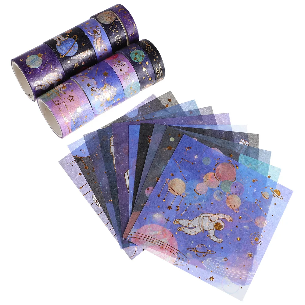 

1 Box Washi Stickers Washi Tapes DIY Masking Washi Scrapbook Stickers and Tapes