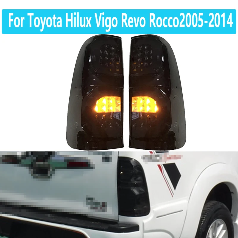 

2 шт., светодиодные задние фонари для Toyota Hilux Vigo