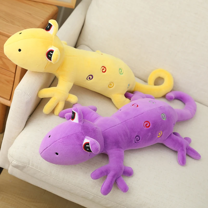 

Lizard Soft Plush Toys For Girls Kawaii Gecko Stuffed Animals Pillow Car Decor Sleeping Cushion Valentines Gifts For Kids Boys