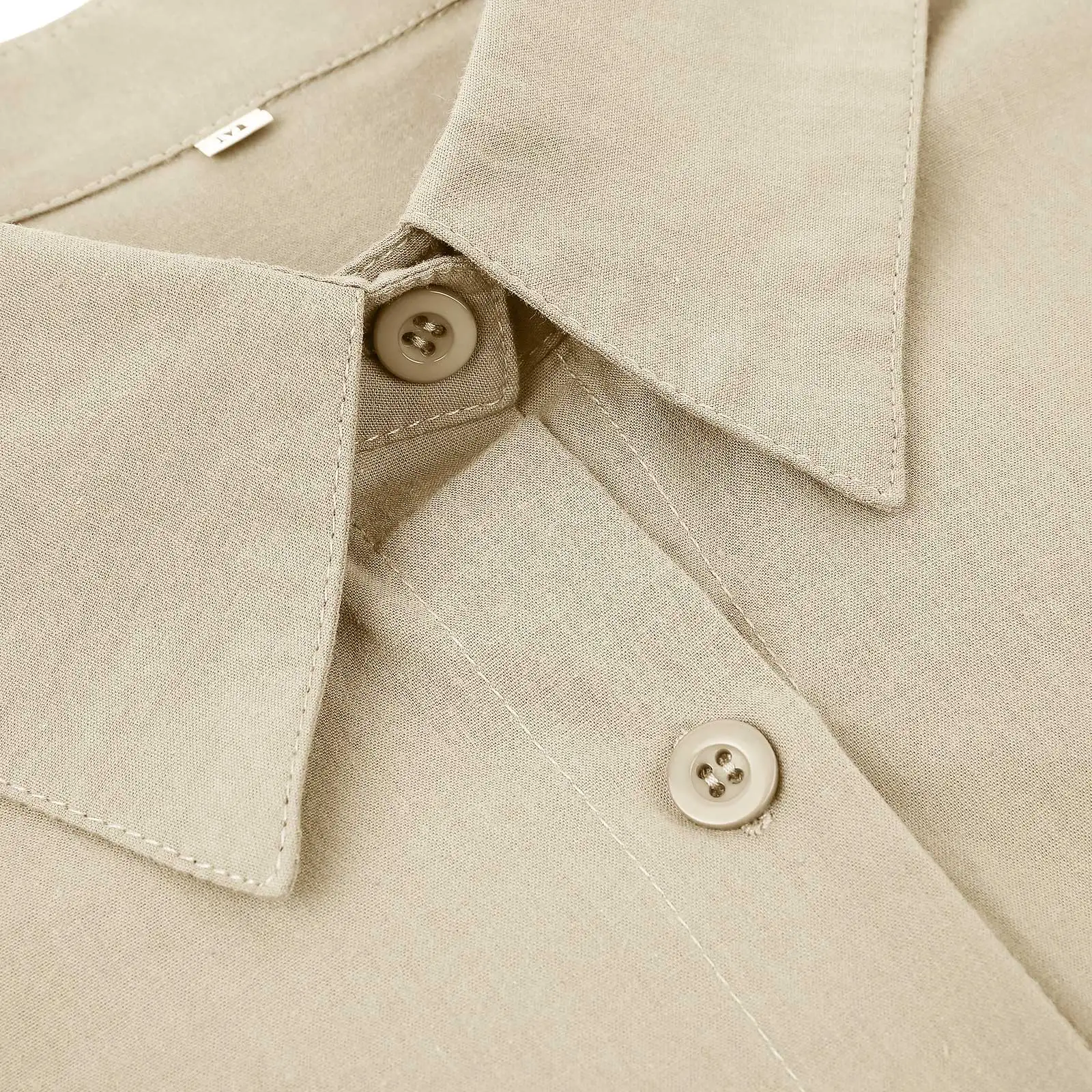 

Summer Autumn Ladies Temperament Shirt, Girls Solid Color Long Sleeve Lapel Loose Blouse Single-breasted Tops