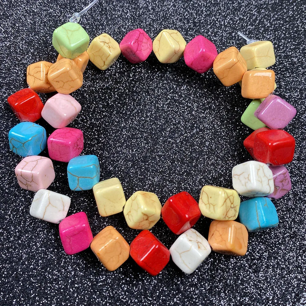 

Stone Beads Turquoises Irregular shape Loose isolation Beads Semi-Finished For jewelry making DIY necklace bracelet accessories