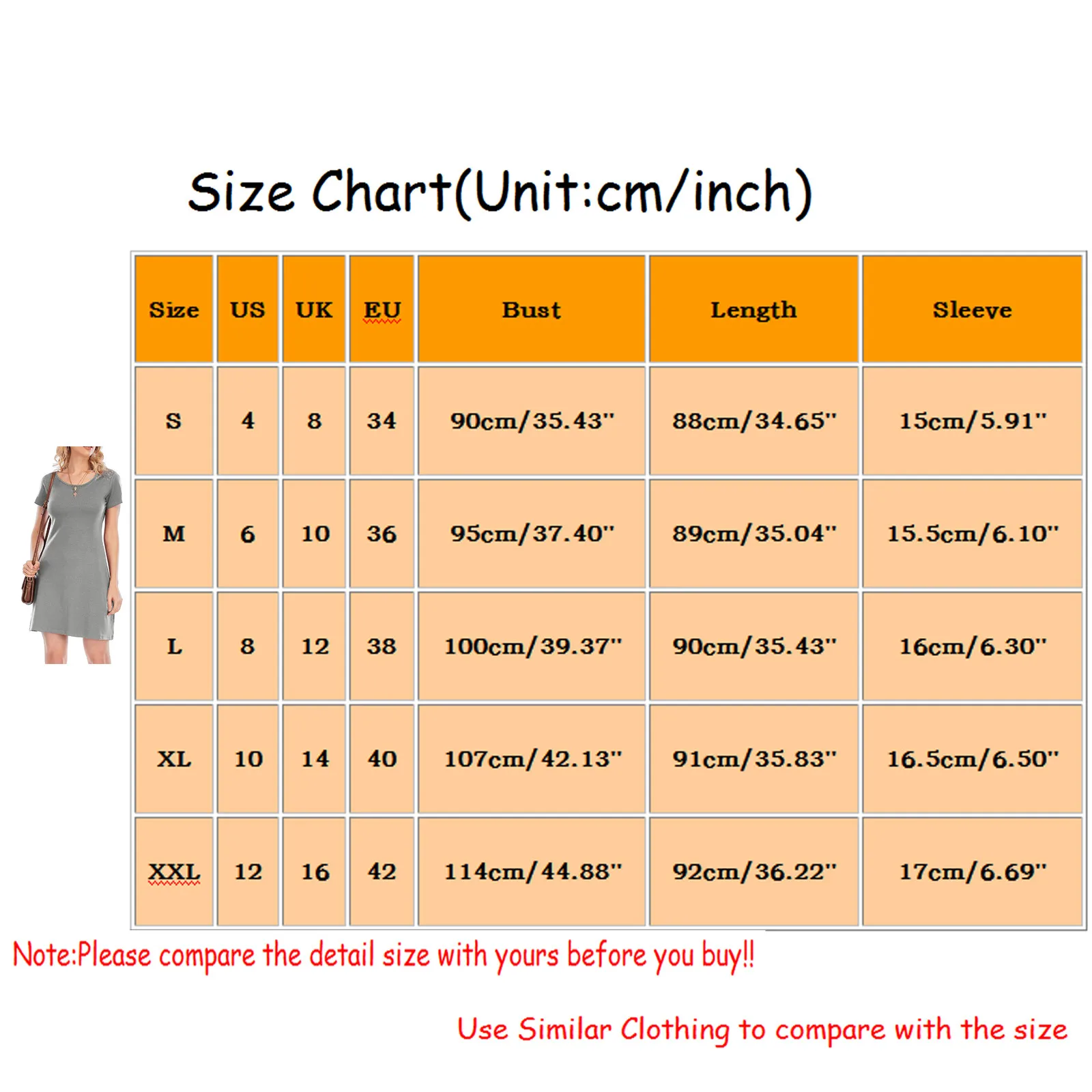 

2021 Summer Dress Women Short Sleeve Solid Color Dress Round Neck Short Sleeve Loose Dress Commuter Casual Mini Dress
