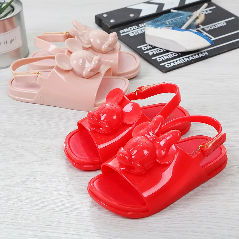 Mini Melissa/Новинка 2020 года бразильские сандалии с объемным изображением головы