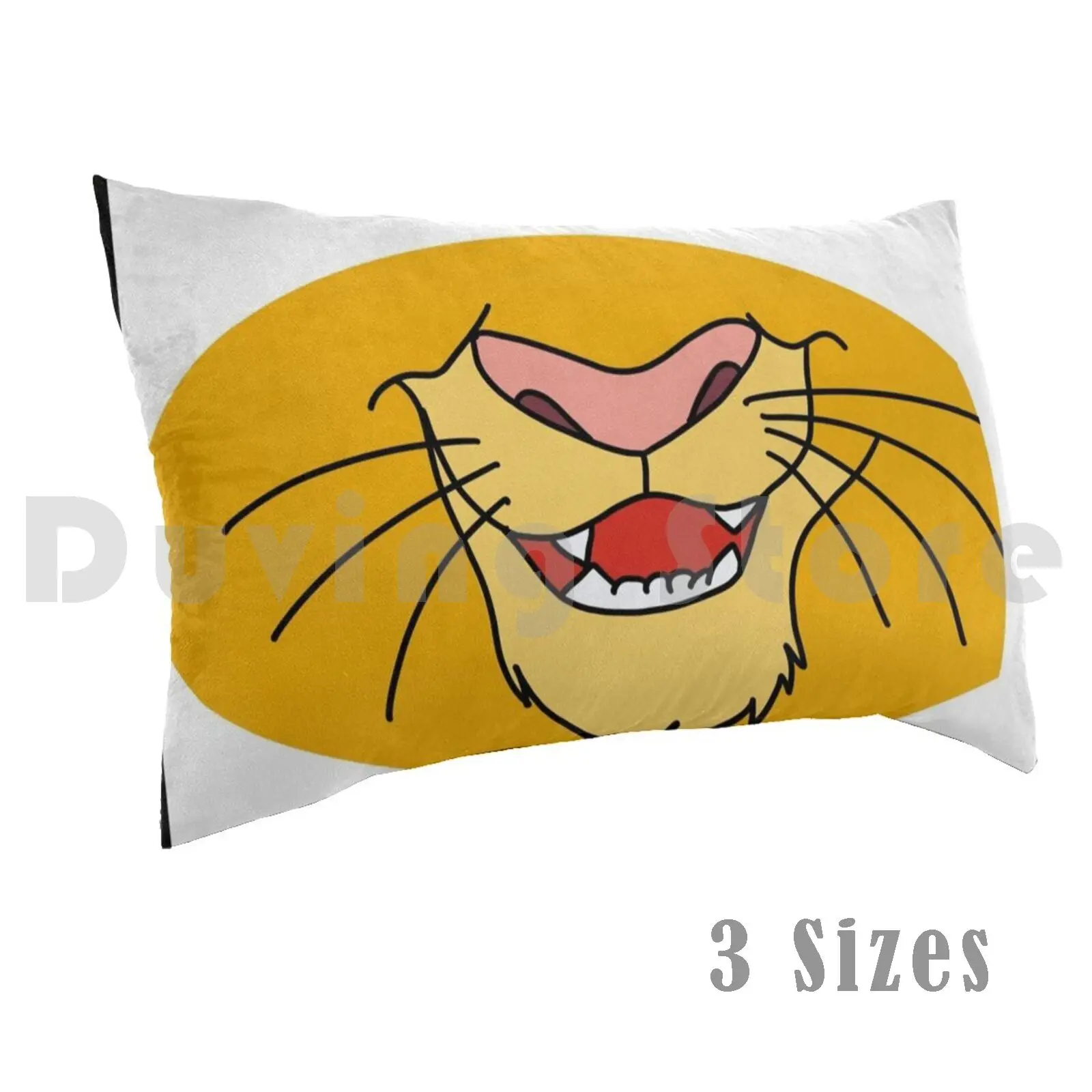 

Чехол с принтом подушки Simba 50x75