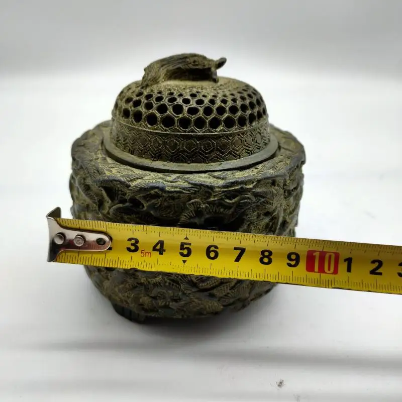 

Bronze Grus japonensis Garfield A thousand cranes Incense Burner Chinese Buddha Incense Holder copper Sandalwood Censer Incensor