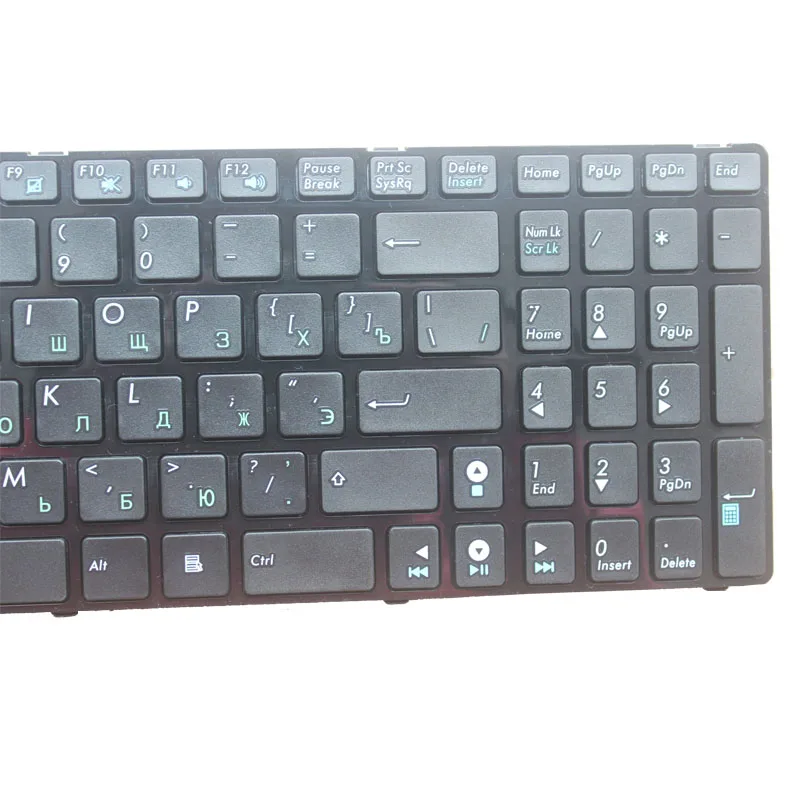 Русская клавиатура для ноутбука ASUS G51 G51J G51JX G51VX G53JW G53 G53Jg G53SW G53SX K52 K52J K52JB K52JC K52JK K52JR