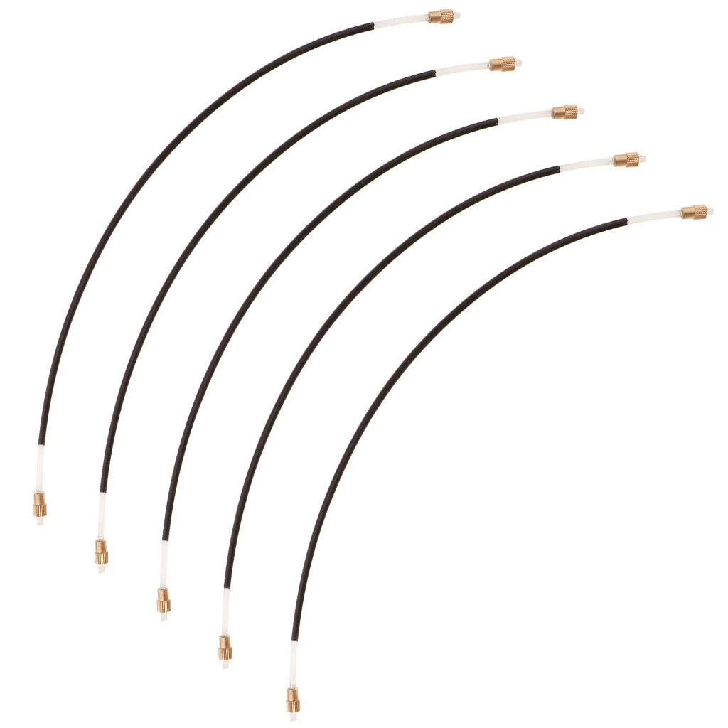 

5 Pieces nylon Cello tailgut Lightweight Durable and of Exquisite Craftsmanship for 3/4 4/4 Cello Parts Accessories Black