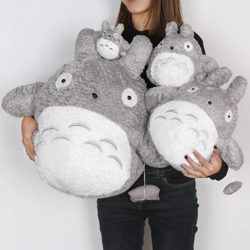 10-50 см японские плюшевые игрушки из мультфильмов Тоторо набивная кукла милый