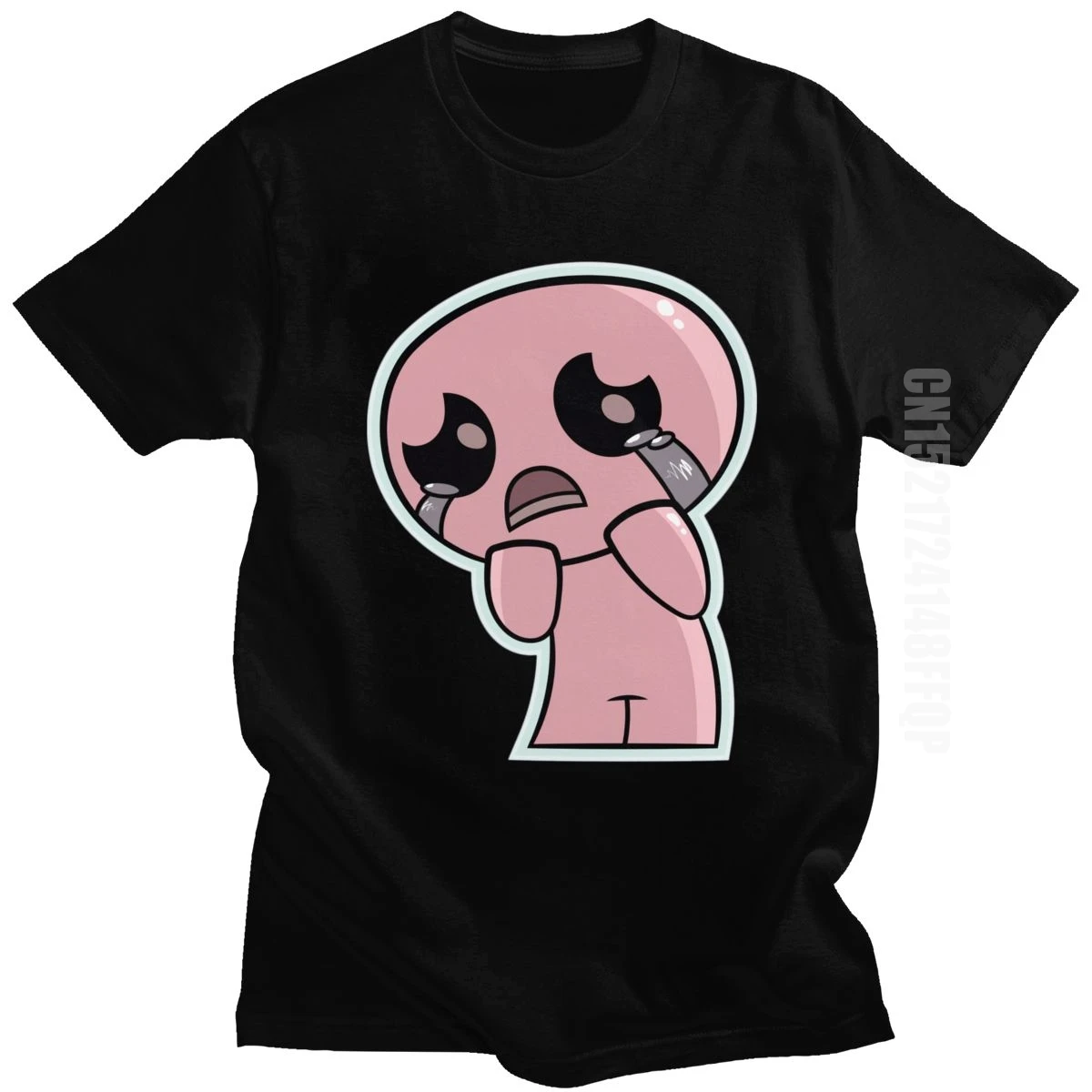 Футболка мужская хлопковая с круглым вырезом милая Городская рубашка