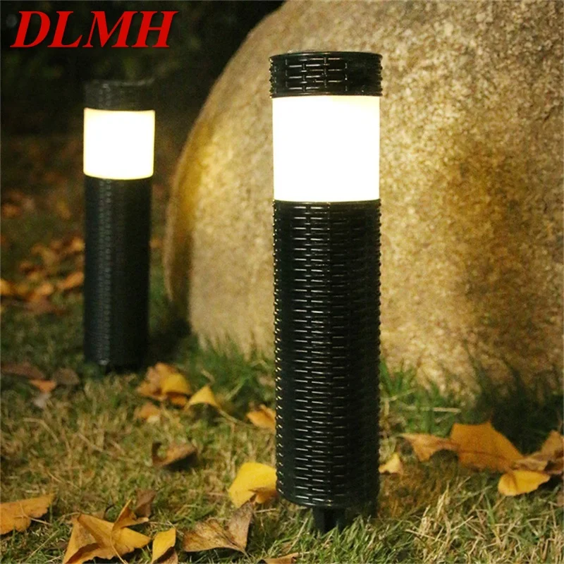 

DLMH Solar LED Lawn Light Outdoor Waterproof Fixture Home Decorative For Garden Villa Lawn Balcony Park