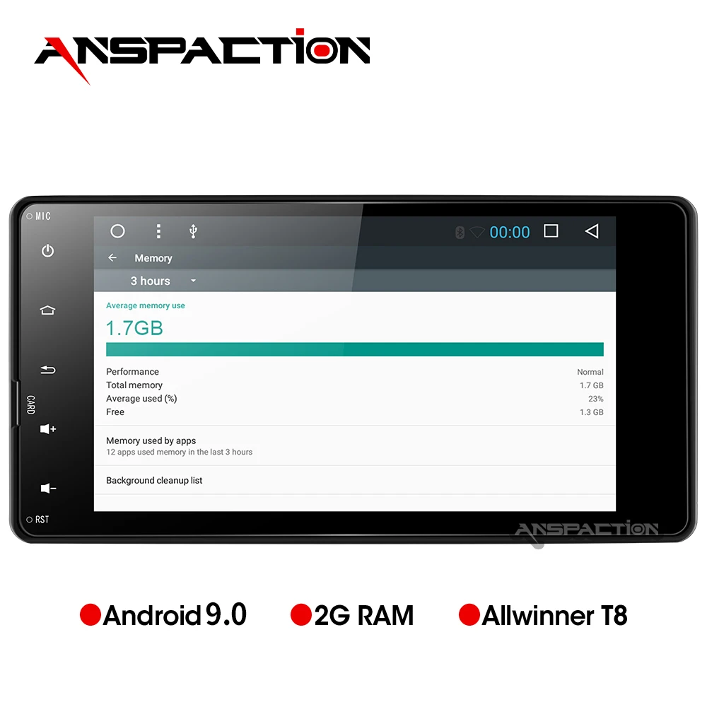 COLD7060 Android 9 0 2G + 32G Восьмиядерный автомобильный dvd Радио Видео gps навигация для
