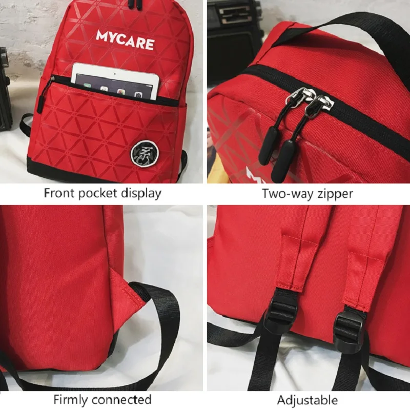 

MJZKXQZ New Men Backpack For Teenagers Girl Fashion Travel Bag Student Laptop Back Pack Large Capacity Boys Black School Mochila