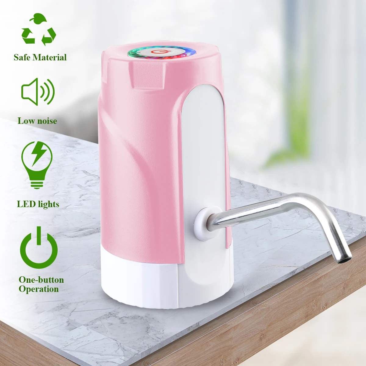 Бытовой автоматический диспенсер для воды Bott светодиодный ручной водяной пресс