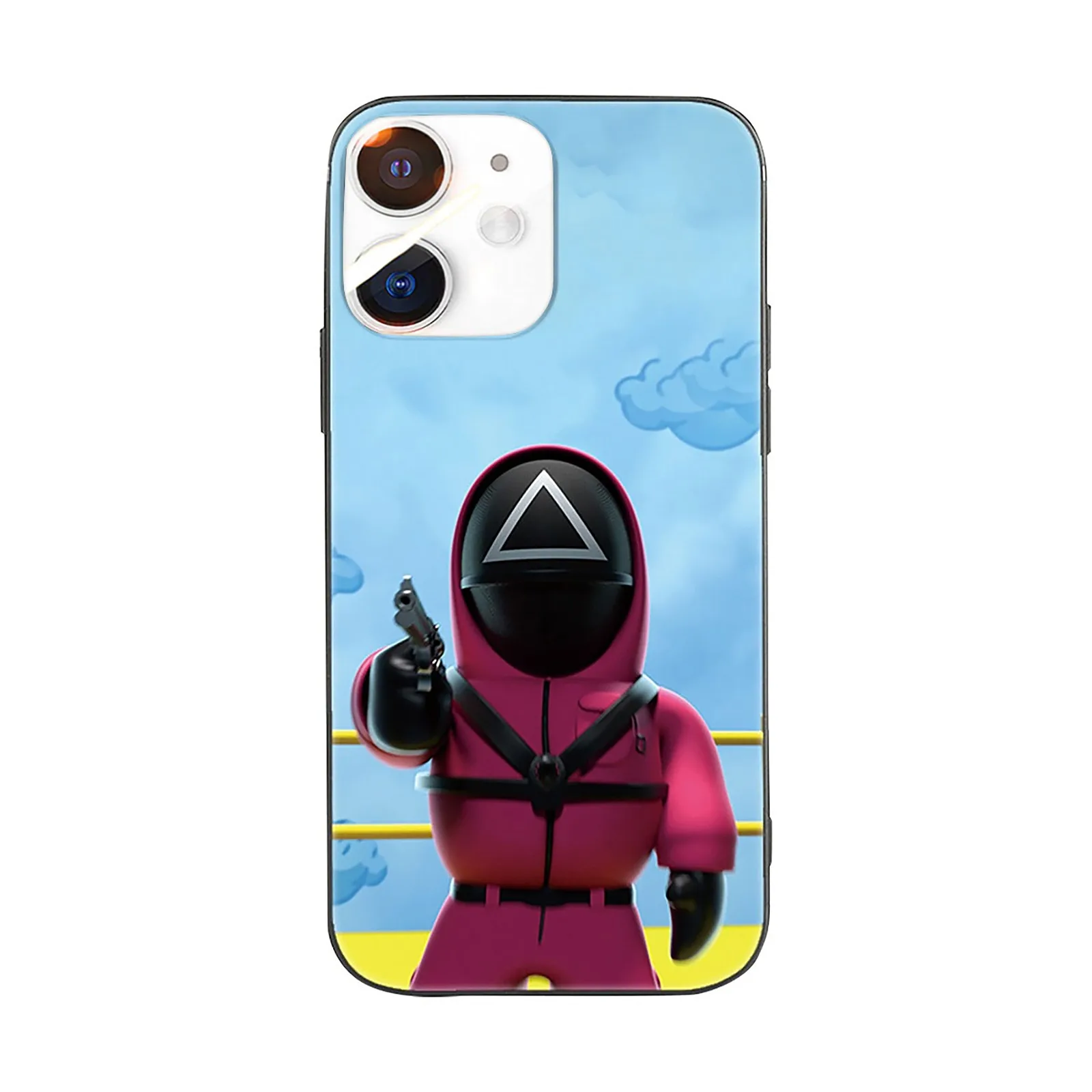 

Чехол для телефона из ТПУ с рисунком игра кальмар, для IPhone 12 Pro Max 6,7 дюйма/Pro 6,1 дюйма/mini 5, 4 дюйма/6,1 дюйма