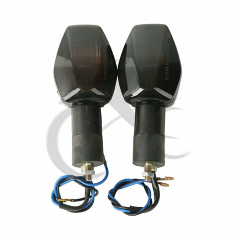 Мотоциклетный прозрачный/оранжевый/дымчатый индикатор поворота янтарный