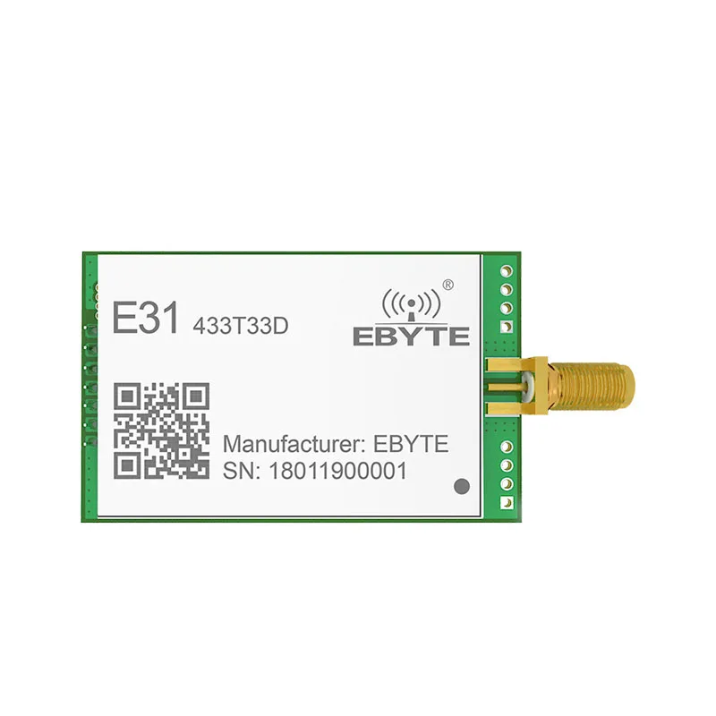 

E31-433T33D AX5243 433 МГц 33dBm Модуль UART антенна SMA-K DIP модуль 2 Вт Высокая мощность 8 км беспроводной приемник