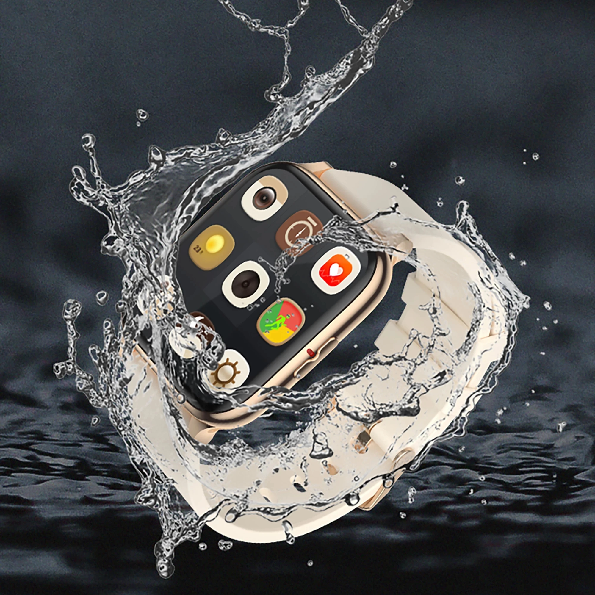 

P8 Mix 1.69 Inch Smart Watch Men Heart Rate Monitor IP67 Waterproof Women Smartwatch Fitness Tracker for Android iPhone Plus
