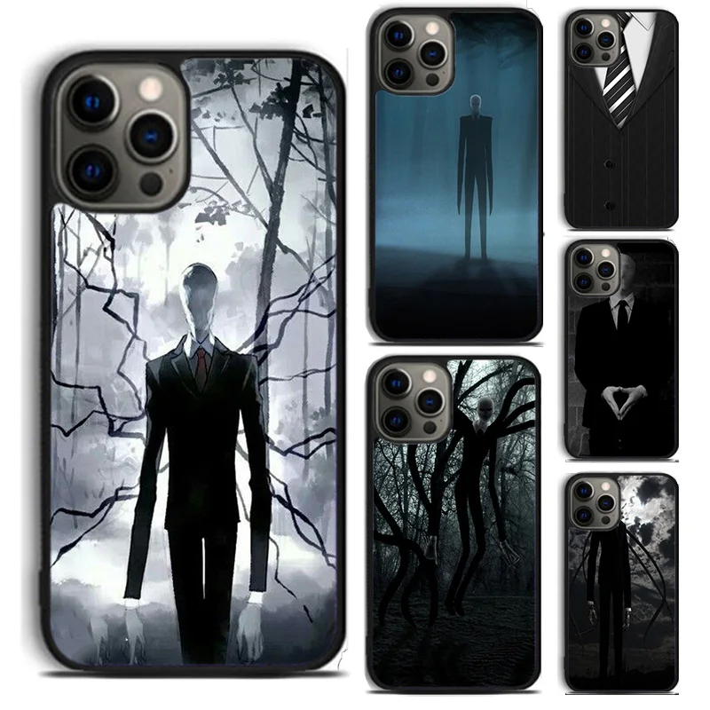Чехол Slenderman для телефона iPhone 14 5 6 7 8 Plus X XR XS SE2020 Apple 11 12 13 mini Pro Max Galaxy S21 S22ultra