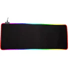Игровой коврик для мыши со светодиодной подсветкой RGB, нескользящий коврик для клавиатуры, компьютерный ковер, Настольный коврик для ПК, игровой коврик для мыши