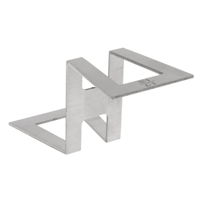

Dovetail Marker Template Stainless Steel Dovetail Gauge Size 1:5-1:6 and 1:7-1:8