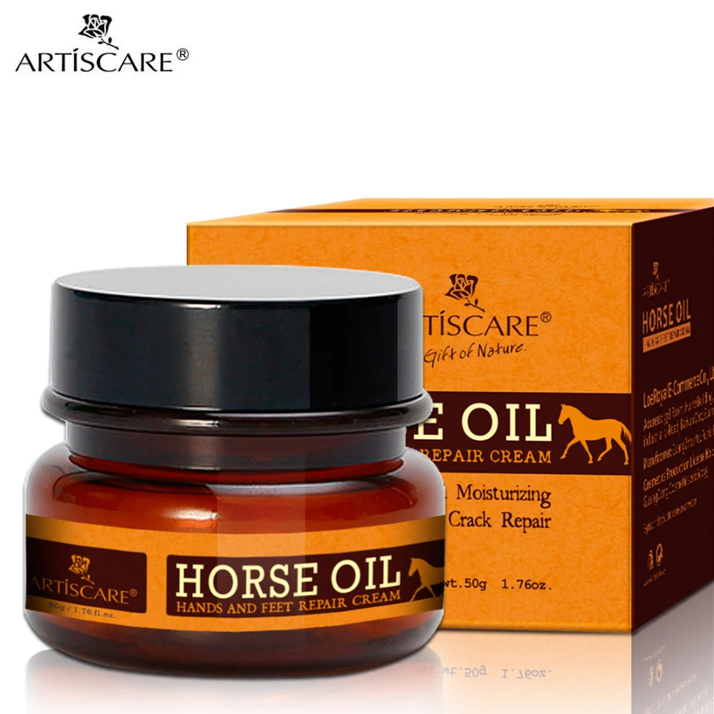 Крем для рук ARTISCARE Horse Oil и крем ног 2 шт. антивозрастной зимний питательный