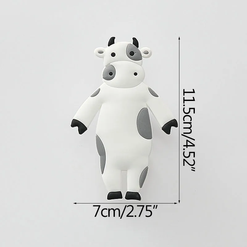 

Cartoon Animal Bendable Sticky Hook Toothbrush Holder Bathroom Storage Shaver Holders Cute Room Decoration PVC Shelf Key Holder