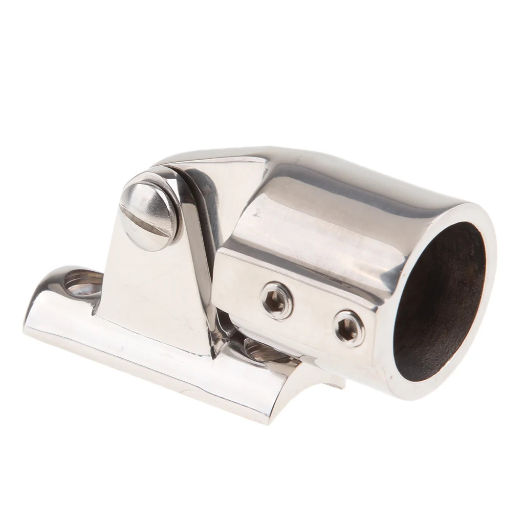 

25mm 1 inch Eye End Bimini Top Deck Hinge Full 316 Stainless Steel Fitting Hardware