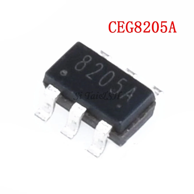 

10-50PCS 8205 SOT23 8205A SOT CEG8205A FS8205A SOT23-6 SMD new and original IC Chipset