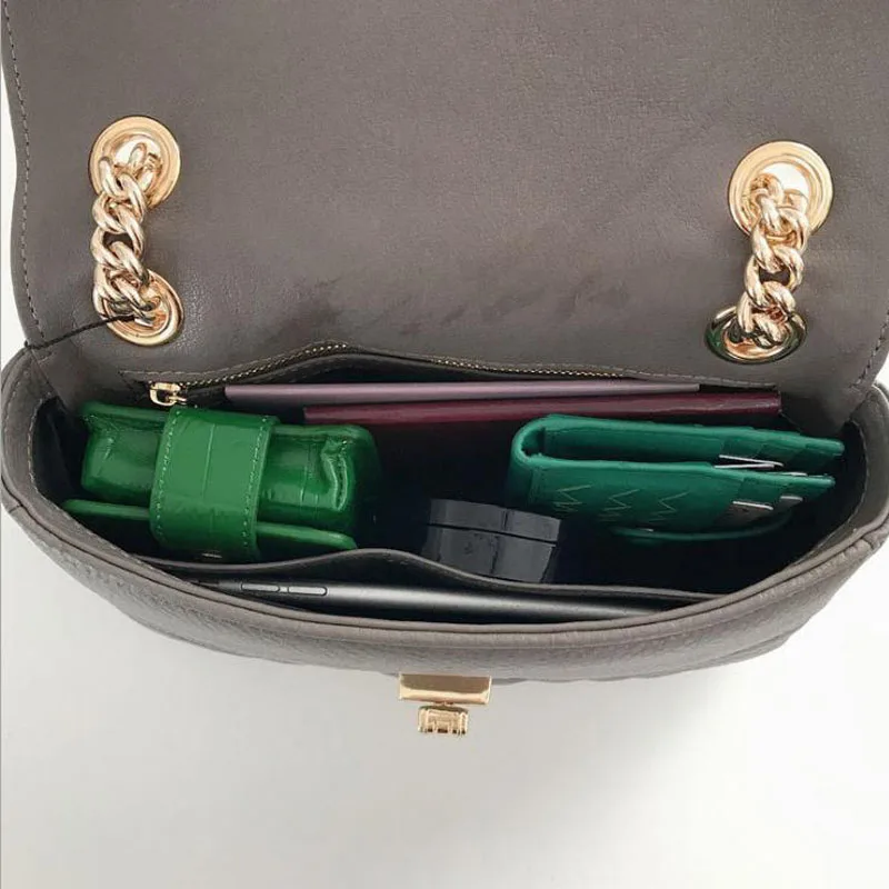 Женская сумка из натуральной кожи с V-образным вырезом | Багаж и сумки