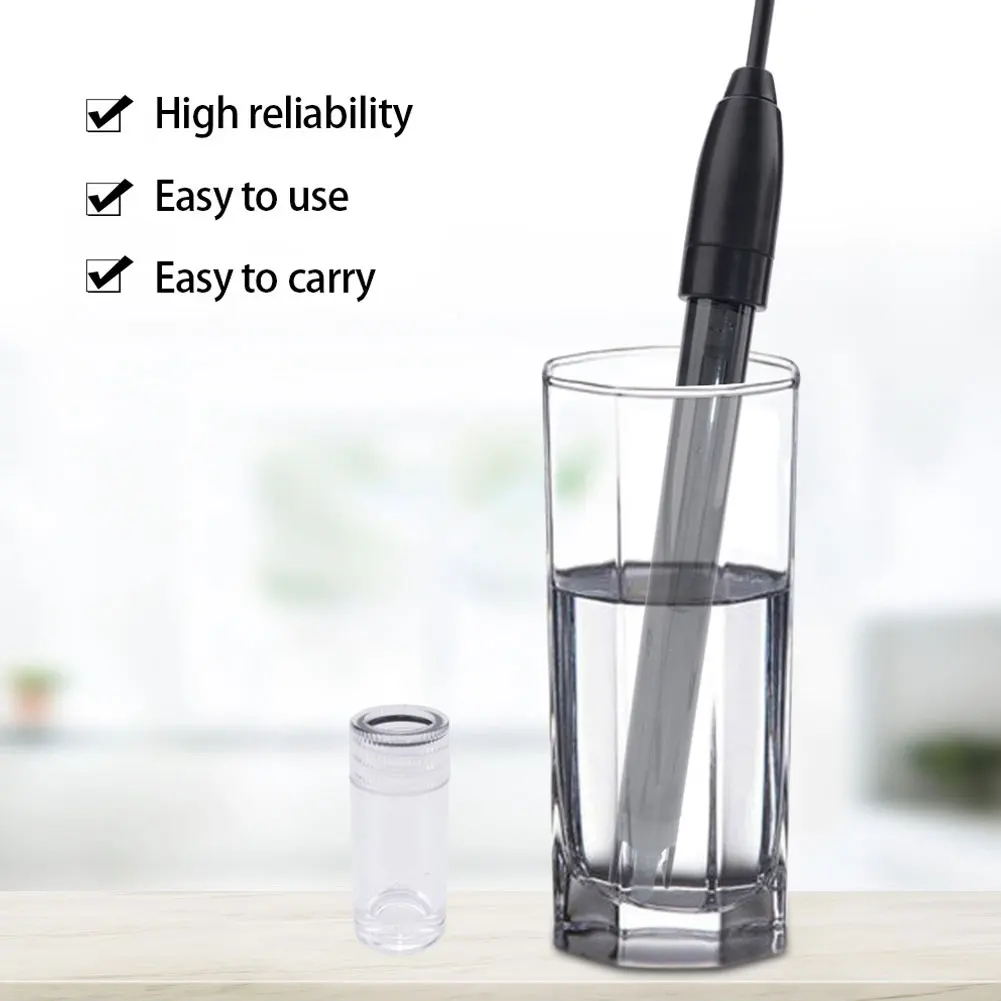 PH-201 Replacement Probe Aquarium Hydroponic Laboratory Plant Pool Spa Electrode Ph Meter Potential Test BNC Q9 Connector | Инструменты