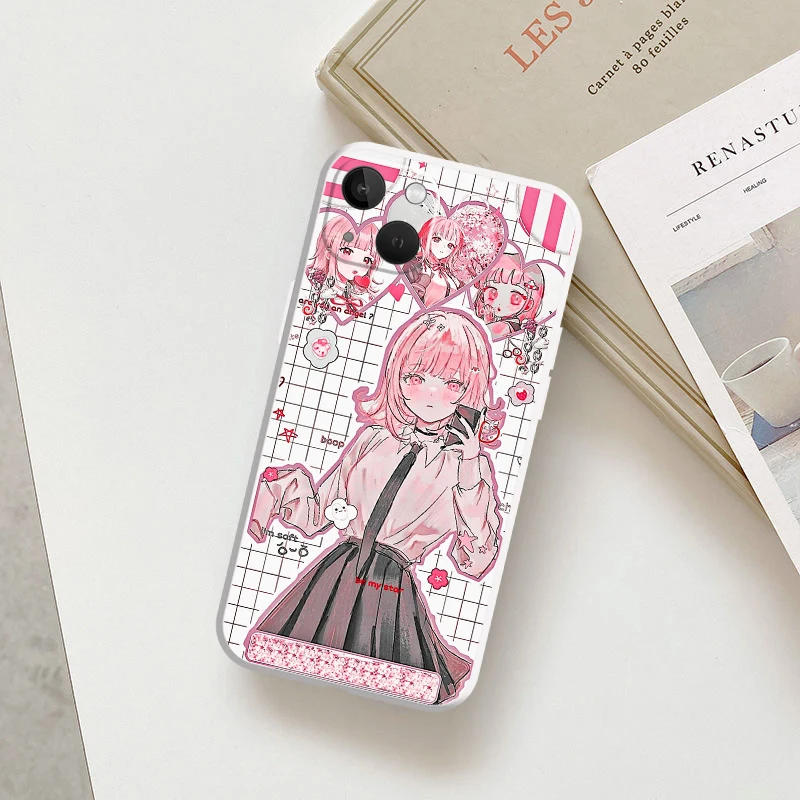 

Anime Girl Cute Phone Case For iPhone XS MAX X XR 6 6S 7 8 Plus SE 2020 Funda Coque Carcasa Cases Multi Color Cover Soft